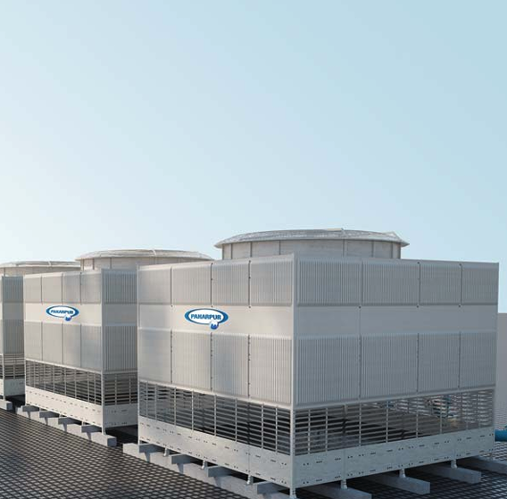 Package cooling towers for sustainable cooling of data centers