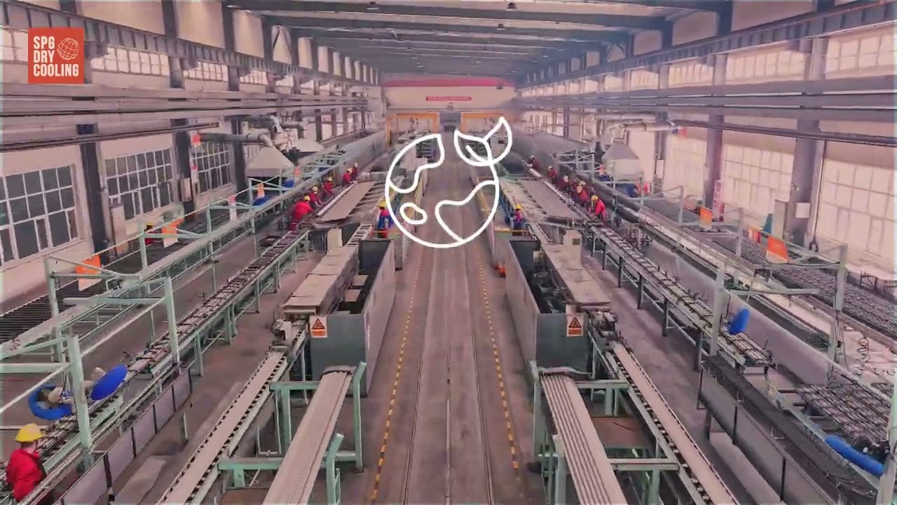 Our state-of-the-art manufacturing plant - SPG Dry Cooling