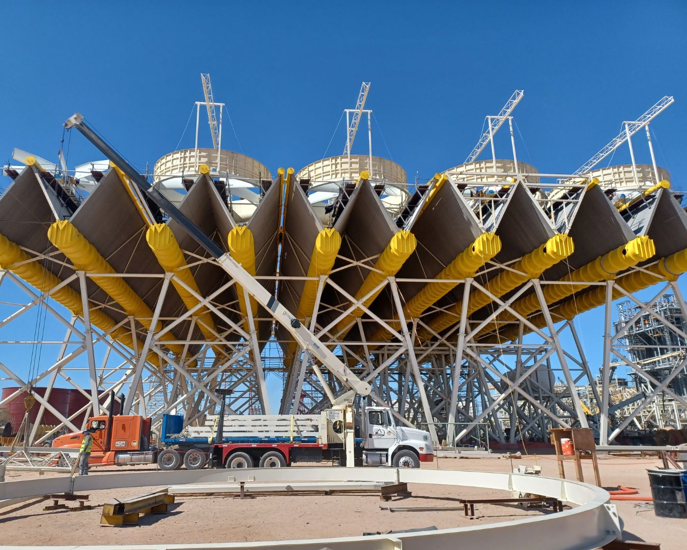 W-Style innovative air cooled condenser SPG Dry Cooling Mexico_2